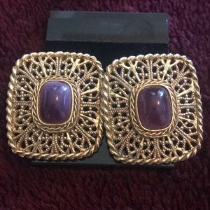 Givenchy clip earrings